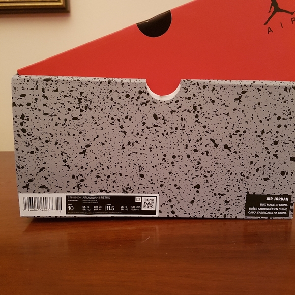 AIR JORDAN 6 RETRO "TORO BRAVO" - Picture 6 of 11